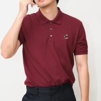 ราคา era-won เสื้อโปโลแขนสั้น ทรงสลิม Polo collection “ART TOY" สี Maroon (E24MTCL5520MR01)