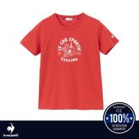 ราคา le coq sportif เสื้อยืด ลายจักรยาน ผู้หญิง สีแดง (เสื้อ, football, ฟุตบอล, คอตตอน, lecoq, เลอค็อก) (EIALWTT49C03REM)