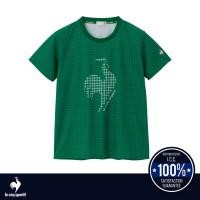 ราคา le coq sportif เสื้อเทรนนิ่ง [Cooling] le club de LCS ผู้หญิง สีเขียว (ออกกำลังกาย, เทนนิส, T-shirt) (EIALWTT49P01GRM)