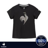 ราคา le coq sportif เสื้อเทรนนิ่ง [Cooling] กัน UV (UPF50+) ออกกำลังกาย ผู้หญิง สีดำ (EIALWTT49P52BLM)