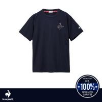 ราคา le coq sportif เสื้อเทรนนิ่ง ออกกำลังกาย ผู้ชาย สีกรม (T-shirt, เสื้อยืด, เสื้อออกกำลังกาย, lecoq) (EIALMTT45P03NVS)