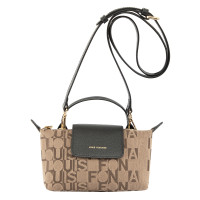 ราคา Louis Fontaine กระเป๋าถือ+สายสะพายยาว รุ่น WISHING - สีดำ (LFH0342E42BLS)