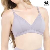 ราคา Wacoal Gold Wireless Bra บราเพื่อสุขภาพ บราไร้โครง ไม่เสริมฟองน้ำ รุ่น WO1546 (WO1546A3BR)