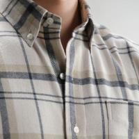 ราคา era-won Premium Quality เสื้อเชิ้ต คอปก Dress shirt Regular Shirt แขนยาว สี Oreo Smart (E24MTCO0859EC03)