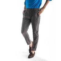 ราคา era-won กางเกง รุ่น GOLF FABRIC (065) ทรงกระบอกเล็ก ขาเต่อ เอวยางยืด สี Grey (E25MBBW0440GY29)