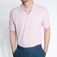 ราคา era-won เสื้อโปโลแขนสั้น ทรงสลิม Polo Shirt สี Light Pink (E24MTCL0720LP01)