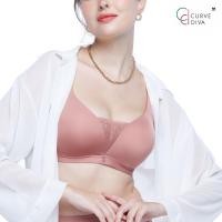 ราคา Wacoal Curve Diva Seamless Bra บราเก็บกระชับ สาวคัพใหญ่ รุ่น WB7540 (WB7540B4BL)