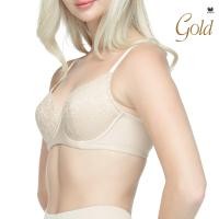ราคา Wacoal Gold Soft Underwire Bra บราเพื่อสุขภาพ เสริมโครงอ่อน ไม่เสริมฟองน้ำ รุ่น WO1725 (WO1725B3BL)