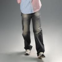 ราคา era-won กางเกงยีนส์ทรง Baggy Denim Comfy Loose Baggy สี BLACK WASH (E24MBJJ0147BW32)