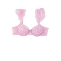 ราคา BSC LINGERIE ชุดชั้นในผู้หญิง ลูกไม้ซีทรู มีโครง เปลี่ยนสายบ่าได้ BB1462 มี 3 สี (BB1462B2BL125)