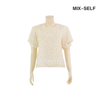 ราคา MIX-SELF FLORA PRINT CHIC BLOUSE รุ่น FB3407 (FB3407BSYE)