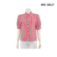 ราคา MIX-SELF STRIPED BLOUSE รุ่น FB3467 (FB3467CSRE)