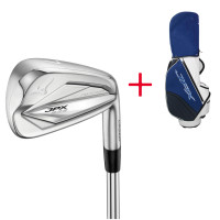 ราคา Mizuno ชุดเหล็ก รุ่น JPX923 FORGED Modus 3 105R #5-PW แถมฟรี ถุงกอล์ฟ รุ่น JPX SMU BAG มูลค่า 10,500.- (UIECMR693MRE00F)