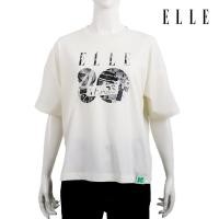 ราคา ELLE เสื้อยืด T-SHIRT ผ้า COTTON แขนสั้น ทรง CROP สกรีนลายกราฟฟิค ELLE LIMITED EDITION COLLECTION ELLE 80 YEARS รุ่น W3K719 (W3K71962501PSOW)