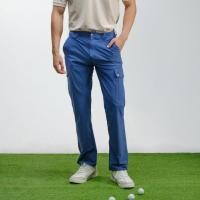 ราคา era-won Golf Fabric Cargo Pants มีกระเป๋าข้าง ทรงกระบอกตรง สี Blue cargos (E25MBCP0226BU30)
