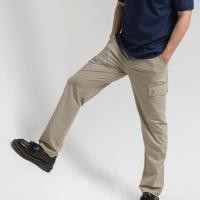ราคา era-won Golf Fabric Cargo Pants มีกระเป๋าข้าง ทรงกระบอกตรง สี Mustard cargos (E25MBCP0226KH30)
