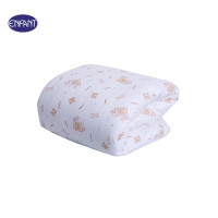 ราคา ENFANT (อองฟองต์) ผ้าห่มบุนวม ลายน้องหมี ผ้า Cotton Bamboo สีครีม ขนาด 30x40 นิ้ว (EWQBC20SCR04Y)
