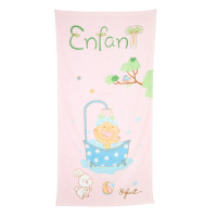 ราคา Enfant (อองฟองต์) ผ้าขนหนู ลายน้องออร์ก้า สีชมพู (SA6D3201PI046)