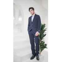 ราคา ARROW PROFREX SUIT PANTS เบา สบาย ไม่ยับ แค่ลูบก็เรียบ - กางเกงขายาว คู่สูท ทรง SMART สีกรม MDCM8A3-NV (MDCM8A3S4BSNV32)