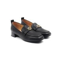ราคา ELLE SHOES รองเท้าหุ้มส้น MOCCASIN LOAFER แต่งโลโก้สีทอง มีให้เลือก 3 สี รุ่น- ELMM001 (ELMM001924SBL37)