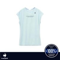 ราคา le coq sportif เสื้อยืดแขนฝรั่งเศสลดคราบเหงื่อสำหรับผู้หญิง สีฟ้า (EIALWTT54P02BUS)