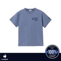ราคา le coq sportif เสื้อยืดแขนสั้นลายกราฟิก ผู้ชาย สีฟ้า (EIALMTT49C04BUM)