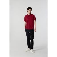 ราคา ARROW POLO เสื้อโปโลสีพื้น แขนสั้น ไม่มีกระเป๋า ทรง SMART สีแดง MPCM872-MR (MPCM872W5CSMRM1)