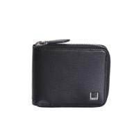 ราคา Guy Laroche กระเป๋าสตางค์พับสั้น ซิปรอบ รุ่น MGW0652ZW5 - สีดำ (MGW0652ZW5BLS)