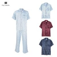 ราคา Guy Laroche ชุดนอนผ้าซาติน คอปก แขนสั้น ขายาว พิมพ์ลาย รุ่น JPP7522W4 (JPP7522W4BUM1)