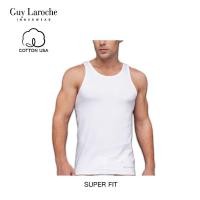ราคา Guy Laroche เสื้อกล้ามปัก Guy Laroche ที่ชายเสื้อด้านซ้าย - สีขาว (JVE2407R4) (JVE2407R4WHL1)