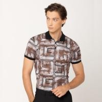 ราคา Guy Laroche เสื้อโปโลแขนสั้น สีน้ำตาล เนื้อผ้า 100% Polyester ทรง Extra FIT รุ่น BKL7302W5BR (BKL7302W5BRM2)