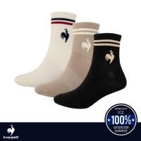 ราคา Le Coq Sportif ถุงเท้าสั้นแพ็ค 3 คู่ (sock, sport) (EICLUNZ55P11WBM)