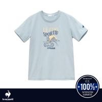 ราคา Le Coq Sportif เสื้อยืดแขนสั้นลายกราฟิก ผู้หญิง (EIALWTT54C12BUS)