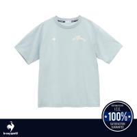 ราคา le coq sportif เสื้อยืดแขนสั้นลายกราฟิกกีฬา (EIALMTT54C10BUS)