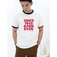 ราคา ELLE HOMME เสื้อยืด T-SHIRT สกรีน SIN1945&FOREVER ที่ด้านหน้า รุ่น W8T920 (W8T920S5MOWM1)
