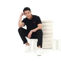 ราคา ELLE HOMME เสื้อยืดคอจีน แขนสั้น กรีนโลโก้ ELLE HOMME ที่อก มี2สีให้เลือก รุ่น W8K923 (W8K923W5MBLM1)