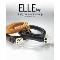 ราคา ELLE LOOP BELT เข็มขัดหนังแท้ผู้หญิง มีให้เลือก 3 สี WW4X001R25 (WW4X001R25LBLFF)