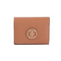 ราคา ELLE LUXURY กระเป๋าธนบัตร 3 พับสั้น หนังวัวแท้ 100% มี 2 สี EWW181625 (EWW18162501XLBL)