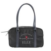 ราคา ELLE กระเป๋าสะพาย รุ่น PARIS STORY ทรง PILLOW BAG ทรงหมอน ผ้าไนลอนสีดำ EWH822 (EWH82232501XNBL)