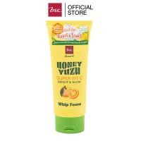 ราคา (ของแถม) HONEI V BSC HONEY YUZU SUPER VIT C BRIGHT&GLOW WHIP FOAM ฮันนี่ วี บีเอสซี ฮันนี่ ยูซุ ซูเปอร์ วิตซี ไบรท์ (DHFY01SA)