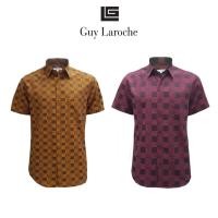 ราคา Guy Laroche เสื้อเชิ้ตลำลองแขนสั้น ทรง SLIM FIT รุ่น BAC9203S4 (BAC9203S4REL1)