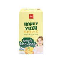 ราคา HONEI V BSC HONEY YUZU SUPER VIT C BRIGHT & GLOW SOAP 50G. (DHSY50)