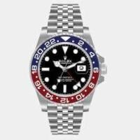 ราคา Rolex Pepsi Jubilee Stainless Steel GMT-MASTER II Men's Wristwatch 40 mm (661001)