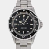 ราคา Rolex Black Stainless Steel Submariner 5513 Automatic Men's Wristwatch 40 mm (729211)