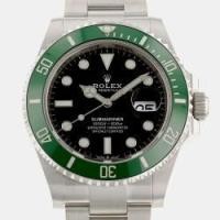 ราคา Rolex Black Stainless Steel Submariner 126610 Automatic Men's Wristwatch 41 mm (737910)