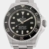 ราคา Rolex Black Stainless Steel Sea-Dweller Deepsea 136660 Automatic Men's Wristwatch 44 mm (759404)