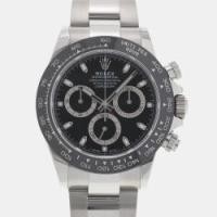 ราคา Rolex Black Stainless Steel Cosmograph Daytona 116500LN Automatic Men's Wristwatch 40 mm (768285)