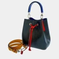 ราคา Louis Vuitton Blue Epi Leather NeoNoe BB Shoulder Bag (752200)