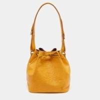 ราคา Louis Vuitton Tassil Yellow Epi Leather Petit Noe Bag (751969)