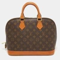 ราคา Louis Vuitton Monogram Canvas Alma MM Bag (751402)